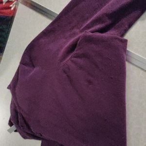 Purple lightweight cardigan